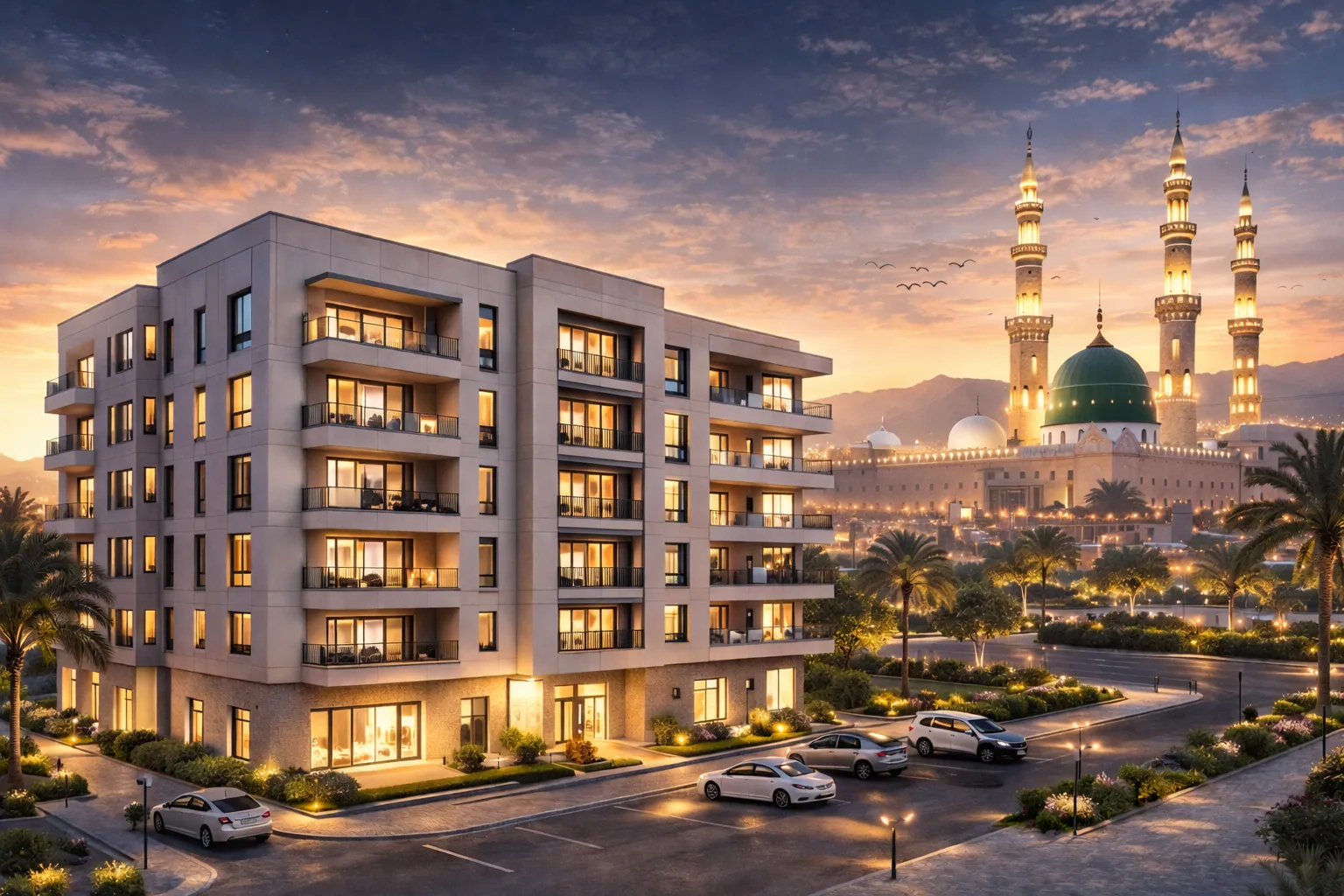 Wohnung in Medina für eine fünfköpfige Familie