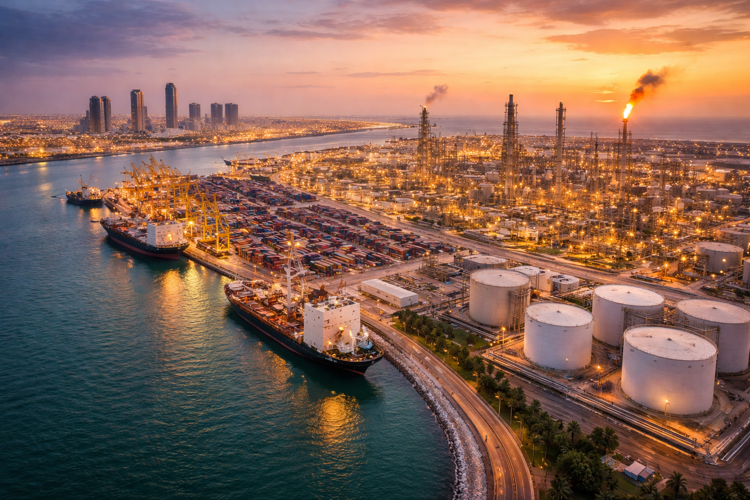 Dammam – Industrie, Energie und Eastern Province