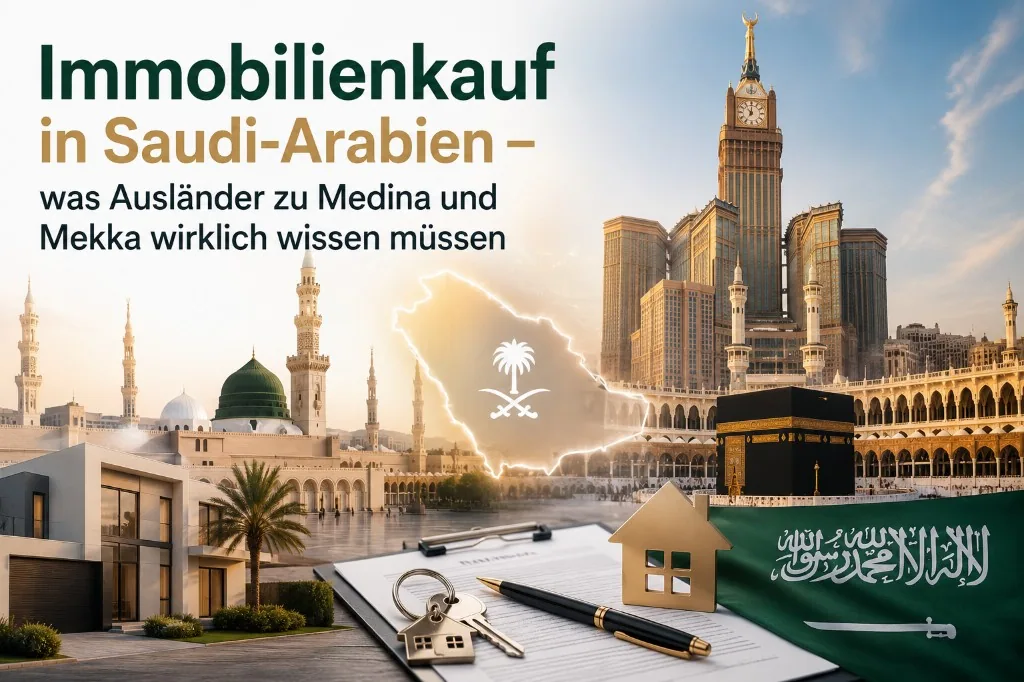 Immobilienkauf in Saudi-Arabien – was Ausländer zu Medina und Mekka wirklich wissen müssen