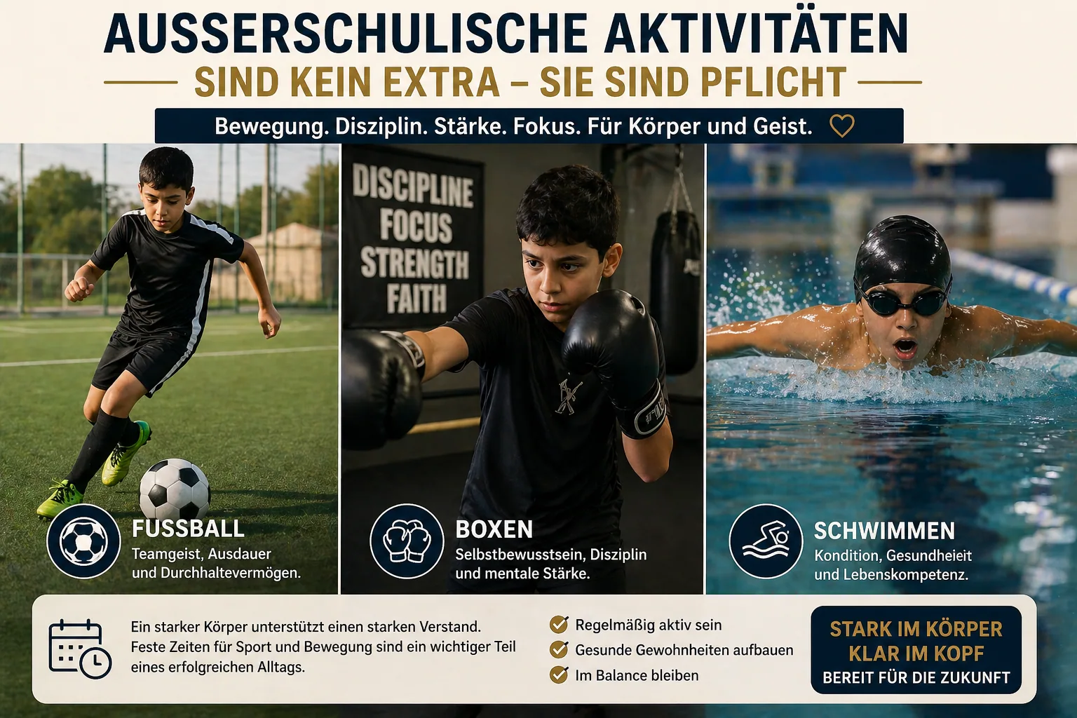 Extracurricular activity: sport, movement, team